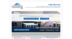 Desktop Screenshot of calstatewide.com